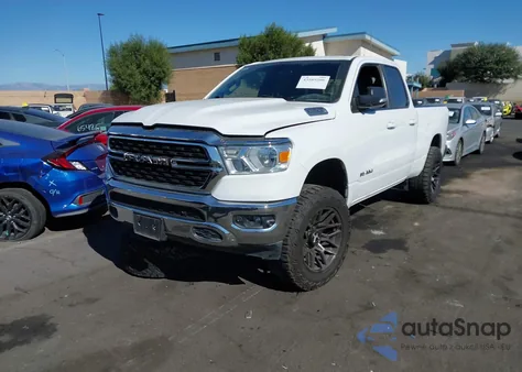 2022 Ram 1500 Big Horn 4X2 6'4 Box z USA, uszkodzony, nr VIN 1C6RREBT4NN274143